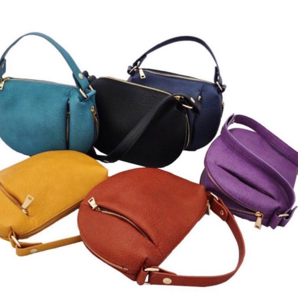 Vegan Leather Convertabile Crossbody/Shoul…